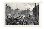 Leicester: Market Place, Saturday Afternoon by Anonymous