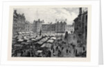 Leicester: Market Place, Saturday Afternoon by Anonymous