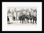The Condition of Ireland: Precautions at the Viceregal Court, Dublin: Earl Spencer Going to the Castle Under Military Escort by Anonymous