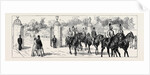 The Condition of Ireland: Precautions at the Viceregal Court, Dublin: Earl Spencer Going to the Castle Under Military Escort by Anonymous