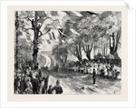 The Queen's Visit to Epping Forest: The Royal Procession Entering High Beech Wood by Anonymous