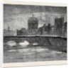 The Release of the Suspects: Torchlight Procession Crossing Grattan Bridge, Dublin, Ireland by Anonymous