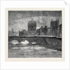 The Release of the Suspects: Torchlight Procession Crossing Grattan Bridge, Dublin, Ireland by Anonymous