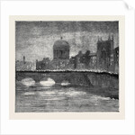 The Release of the Suspects: Torchlight Procession Crossing Grattan Bridge, Dublin, Ireland by Anonymous