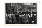 Funeral of the Late Charles Robert Darwin in Westminster Abbey, London by Anonymous