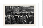 Funeral of the Late Charles Robert Darwin in Westminster Abbey, London by Anonymous