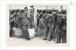 The Volunteers at Portsmouth: The Prince of Wales Attending Church Parade on Southsea Common by Anonymous