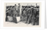 The Volunteers at Portsmouth: The Prince of Wales Attending Church Parade on Southsea Common by Anonymous