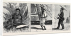 The Kanaka at Home, Just Landed (Centre), Three Years after by Anonymous