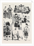 Military Sketches at Edinburgh Castle by Anonymous