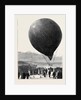 Colonel Burnaby's Recent Balloon Voyage Across the Channel: The Start by Anonymous