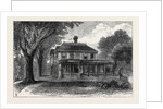 The Craigie House, Cambridge, Massachusetts, U.S.A., Residence of the Late H.W. Longfellow by Anonymous