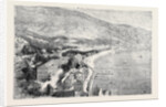 Her Majesty's Visit to Mentone: Gare-À-Vent, Mentone (the Châlet Des Rosiers is Marked with a White Star) by Anonymous