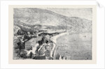 Her Majesty's Visit to Mentone: Gare-À-Vent, Mentone (the Châlet Des Rosiers is Marked with a White Star) by Anonymous