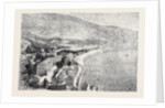 Her Majesty's Visit to Mentone: Gare-À-Vent, Mentone (the Châlet Des Rosiers is Marked with a White Star) by Anonymous