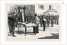 The New Kingdom of Servia: The Garrison of Belgrade Swearing Allegiance to King Milan I. by Anonymous