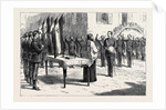 The New Kingdom of Servia: The Garrison of Belgrade Swearing Allegiance to King Milan I. by Anonymous