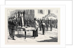The New Kingdom of Servia: The Garrison of Belgrade Swearing Allegiance to King Milan I. by Anonymous