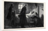 The Condition of Ireland: Mr. Forster Visiting a Victim of Captain Moonlight at Tulla, County Clare by Anonymous