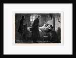 The Condition of Ireland: Mr. Forster Visiting a Victim of Captain Moonlight at Tulla, County Clare by Anonymous