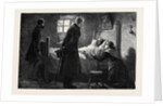 The Condition of Ireland: Mr. Forster Visiting a Victim of Captain Moonlight at Tulla, County Clare by Anonymous
