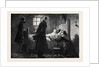 The Condition of Ireland: Mr. Forster Visiting a Victim of Captain Moonlight at Tulla, County Clare by Anonymous