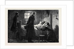 The Condition of Ireland: Mr. Forster Visiting a Victim of Captain Moonlight at Tulla, County Clare by Anonymous