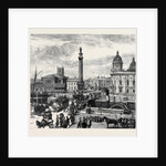 Hull: Whitefriargate Bridge and Wilberforce Monument by Anonymous