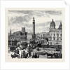 Hull: Whitefriargate Bridge and Wilberforce Monument by Anonymous