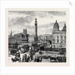 Hull: Whitefriargate Bridge and Wilberforce Monument by Anonymous