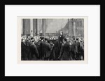 Attempt on the Life of the Queen: Reception of the News at the Stock Exchange, London: God Save the Queen! by Anonymous