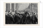 Attempt on the Life of the Queen: Reception of the News at the Stock Exchange, London: God Save the Queen! by Anonymous