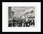 The Approaching Royal Marriage: Arrival of Princess Helen and Prince Leopold at Windsor by Anonymous