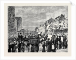 The Approaching Royal Marriage: Arrival of Princess Helen and Prince Leopold at Windsor by Anonymous
