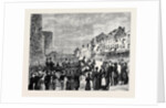 The Approaching Royal Marriage: Arrival of Princess Helen and Prince Leopold at Windsor by Anonymous