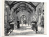 The Empress of Austria at Combermere, Cheshire: The Armoury in the Entrance Hall by Anonymous