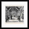 The Empress of Austria at Combermere, Cheshire: The Armoury in the Entrance Hall by Anonymous