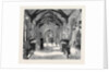 The Empress of Austria at Combermere, Cheshire: The Armoury in the Entrance Hall by Anonymous
