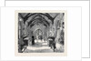 The Empress of Austria at Combermere, Cheshire: The Armoury in the Entrance Hall by Anonymous
