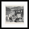 The Empress of Austria at Combermere, Cheshire: The Library by Anonymous