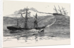 A Disaster at Sea: The S.S. Palmyra Towing the Derelict Barque Norton Towards Falmouth by Anonymous