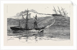 A Disaster at Sea: The S.S. Palmyra Towing the Derelict Barque Norton Towards Falmouth by Anonymous