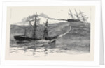 A Disaster at Sea: The S.S. Palmyra Towing the Derelict Barque Norton Towards Falmouth by Anonymous