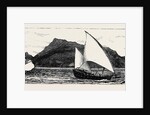 The Slave Trade on the East Coast of Africa: H.M.S. Philomel Chasing Slave Dhows in the Straits of Babel-Mandeb by Anonymous