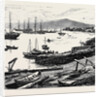 The Duke of Edinburgh in the Shetland Islands: Lerwick Harbour by Anonymous