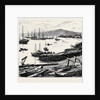 The Duke of Edinburgh in the Shetland Islands: Lerwick Harbour by Anonymous