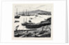 The Duke of Edinburgh in the Shetland Islands: Lerwick Harbour by Anonymous