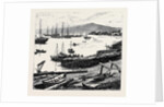 The Duke of Edinburgh in the Shetland Islands: Lerwick Harbour by Anonymous