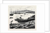 The Duke of Edinburgh in the Shetland Islands: Lerwick Harbour by Anonymous