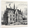 The Duke of Edinburgh in the Shetland Islands: The New Town Hall, Lerwick by Anonymous